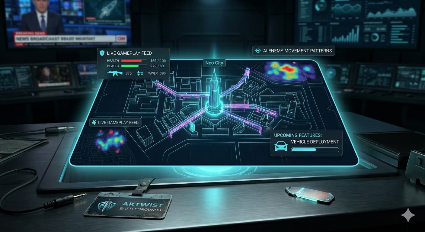 Holographic Battlefield Map